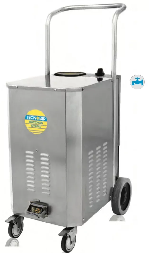 Generador de vapor para sanitizar barricas Tecnovap Bacchus Static
