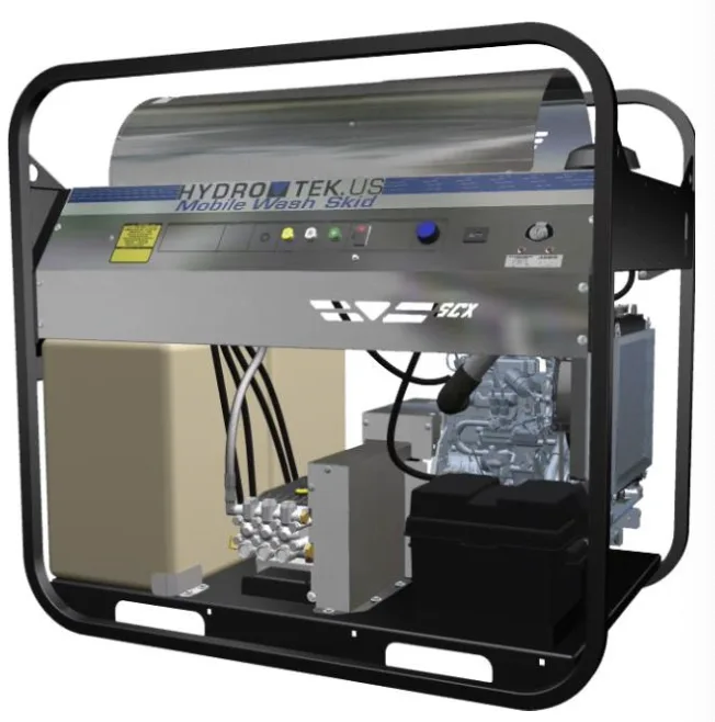 Hidrolavadora autónoma a diésel de agua caliente Hydrotek SCX35006D12