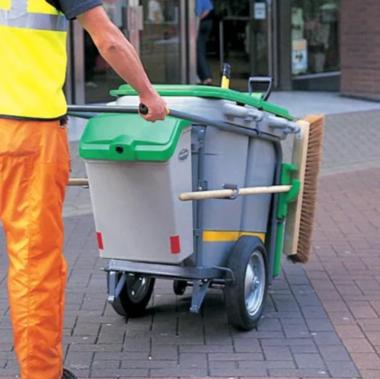 Carro recolector de residuos Glasdon Space Liner