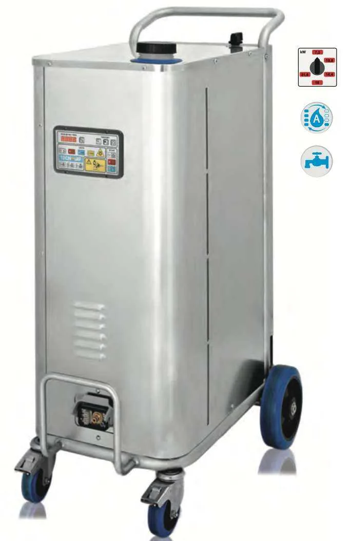 Generador de vapor multipotencia para bodegas de vino Tecnovap Steam Box Industrial Bacchus